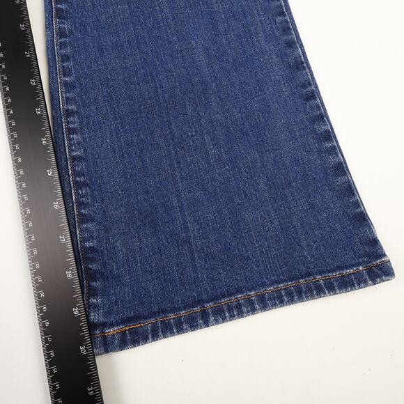 Lot of 2 Levi Womens 12 M Low Boot Cut 545 Jeans *READ* Y2K Distressed - Picture 10 of 16